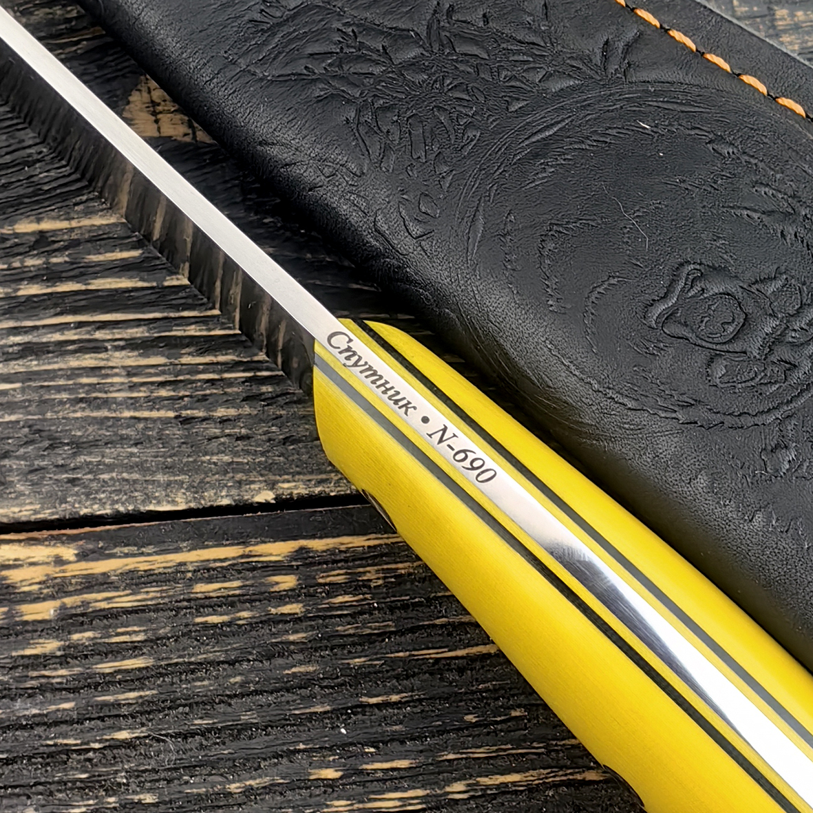 Нож Спутник из стали N-690