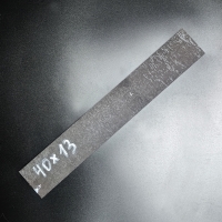 Заготовка для ножа из листовой стали 40х13 размеры: 250х40х5 мм.