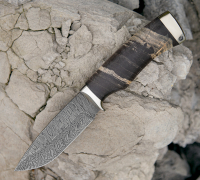 Нож Норвег из дамасской стали Нож Норвег из дамасской стали купить на сайте koval-knife.shop